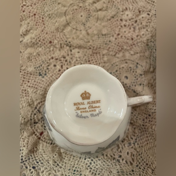 Silver Maple Tea Cup and Saucer - Picture 3 of 3